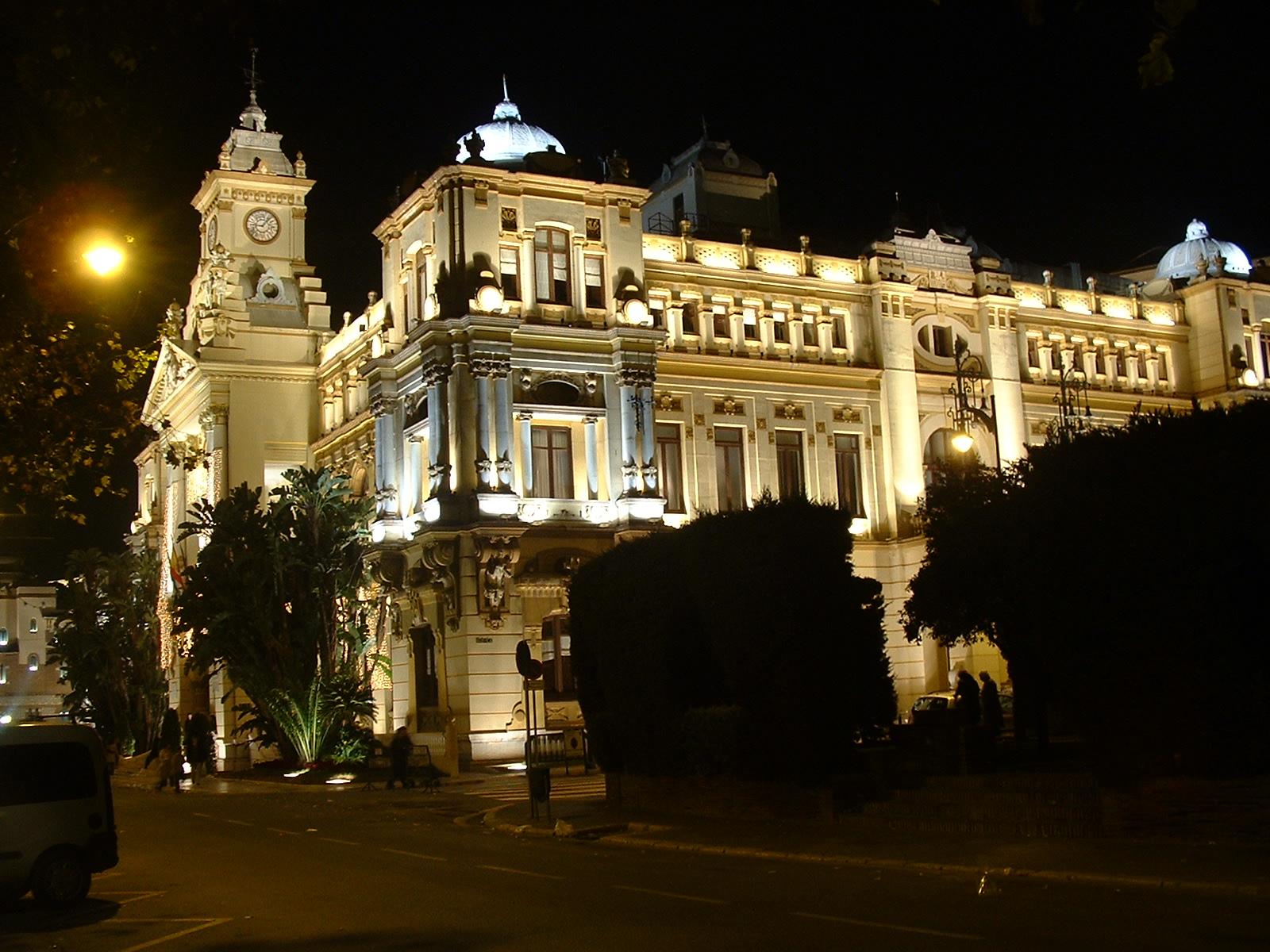 Imagen Nocturna del Ayuntamiento